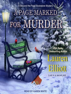 cover image of A Page Marked For Murder